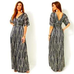 NWT LILLY PULITZER PARIGI MAXI DRESS XL
